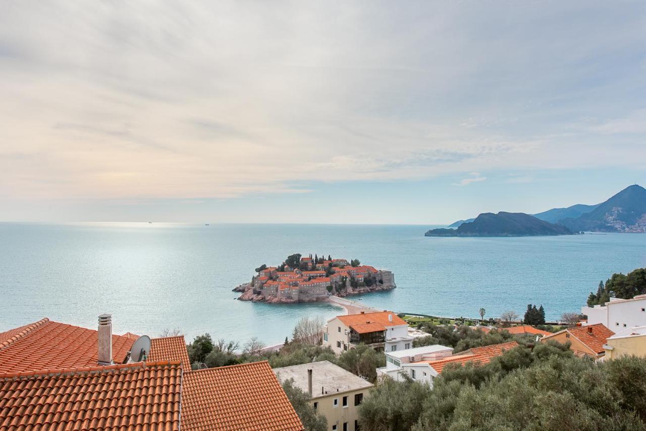 Apartments Kruna Sveti Stefan Exterior foto